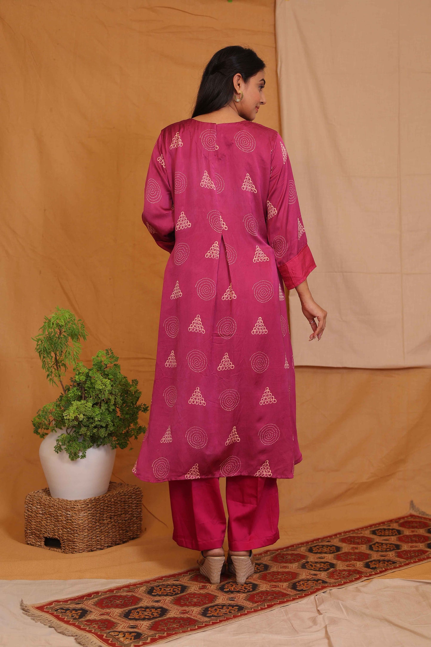 ROSIE HANDBLOCKPRINTED KURTA PANT SET