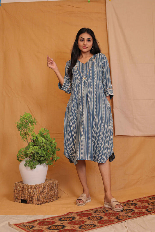 Ananya's Handblockprinted Dress