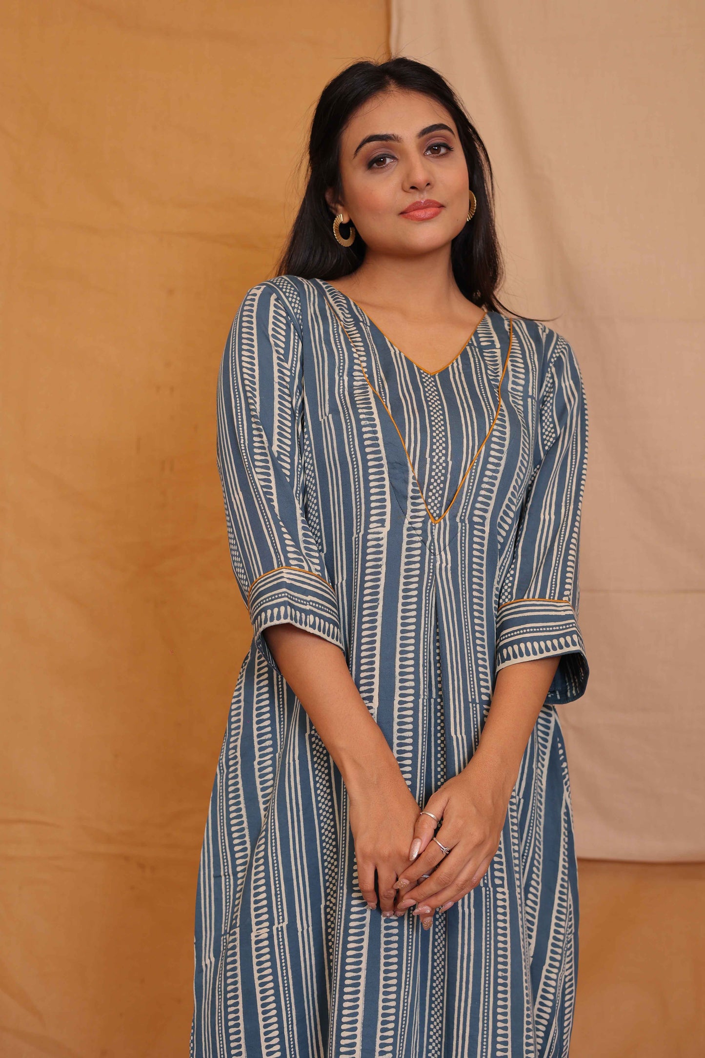 Ananya's Handblockprinted Dress