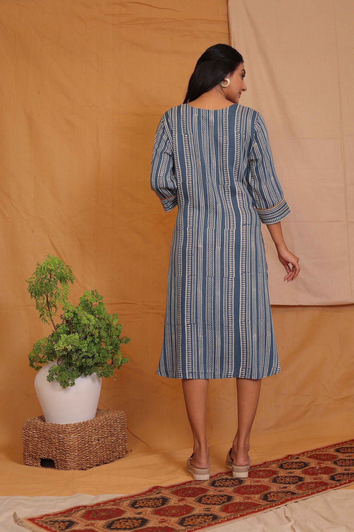 Ananya's Handblockprinted Dress